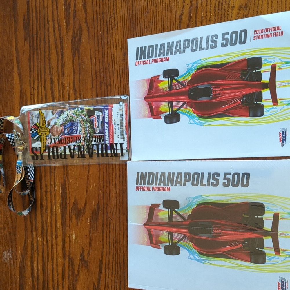 2018 IndyCar Grand Prix and Indianapolis 500 Official Program